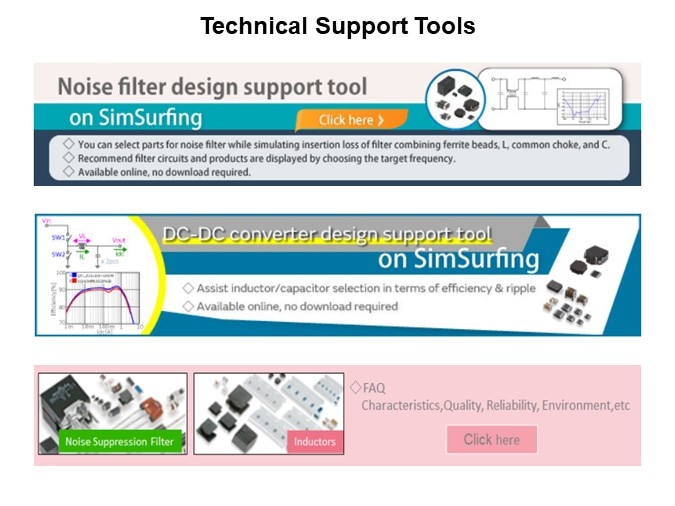 Image of Murata Chip Ferrite Beads - Technical Support Tools