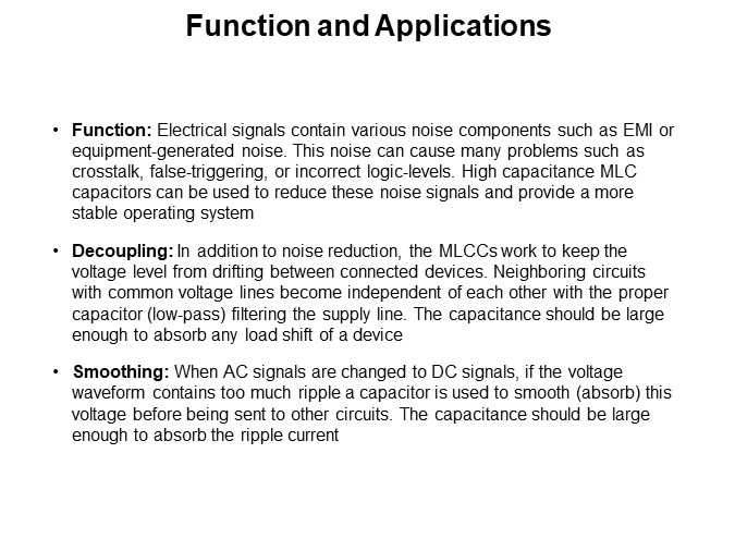 Function and Applications