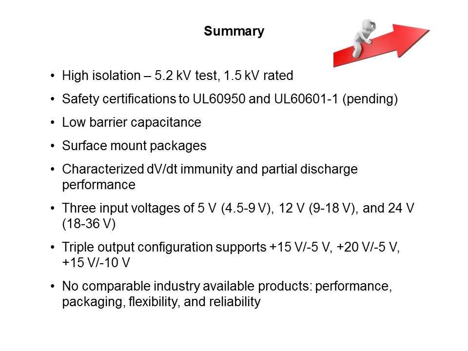 MGJ3 and MGJ6 Series of Triple Output Converters Slide 13