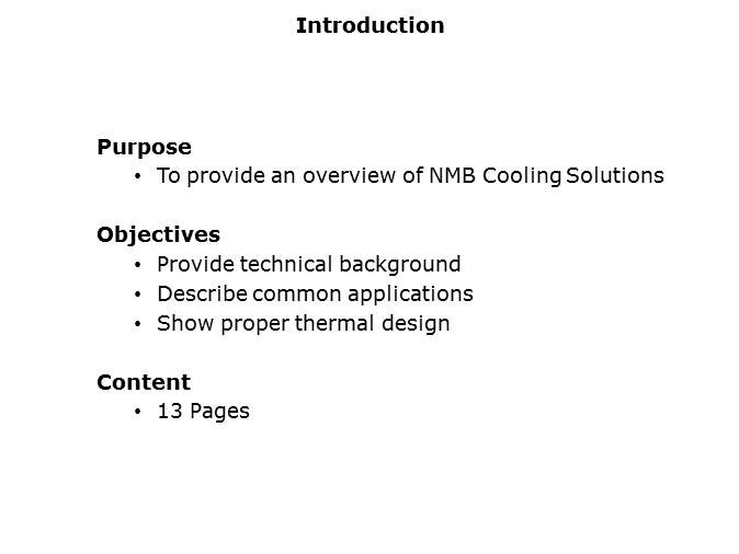 Cooling Solutions Slide 1