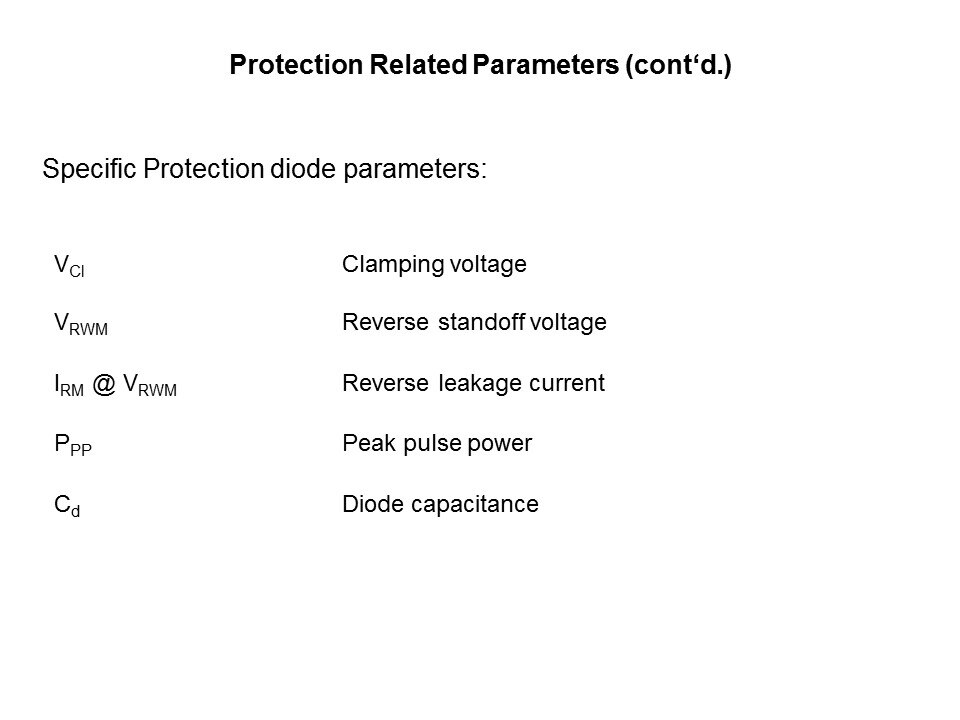 specific parameters
