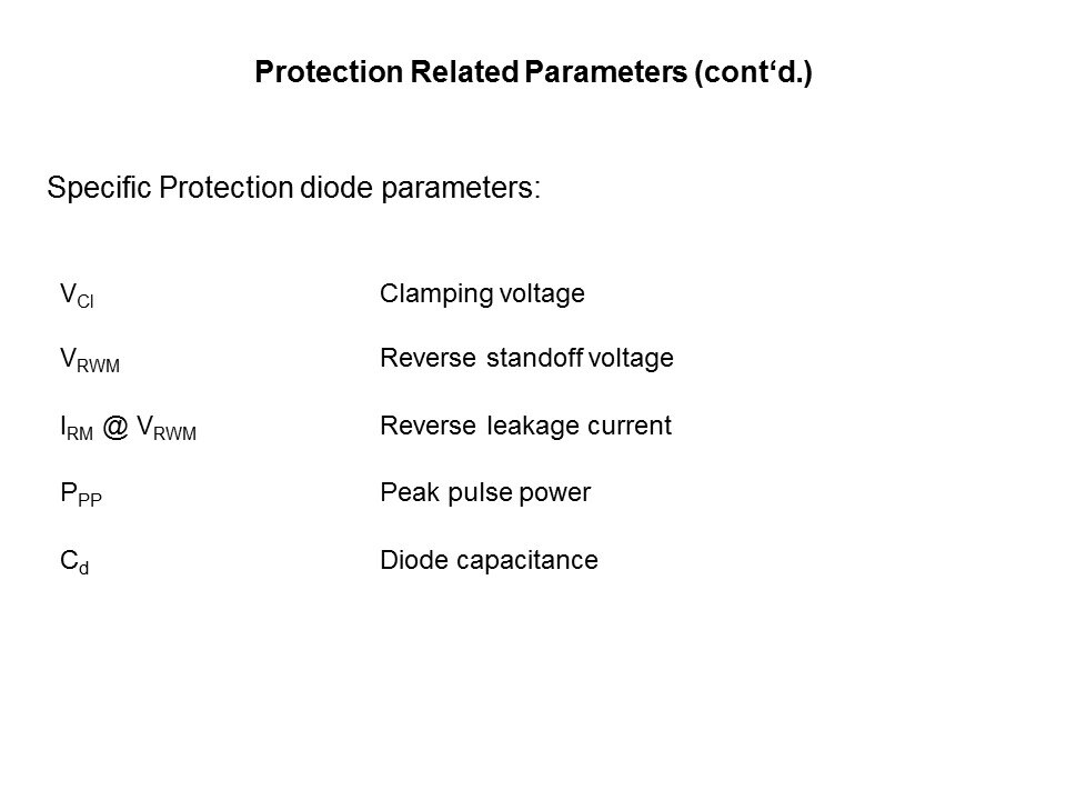 specific parameters