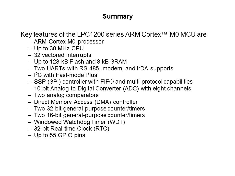 Summary