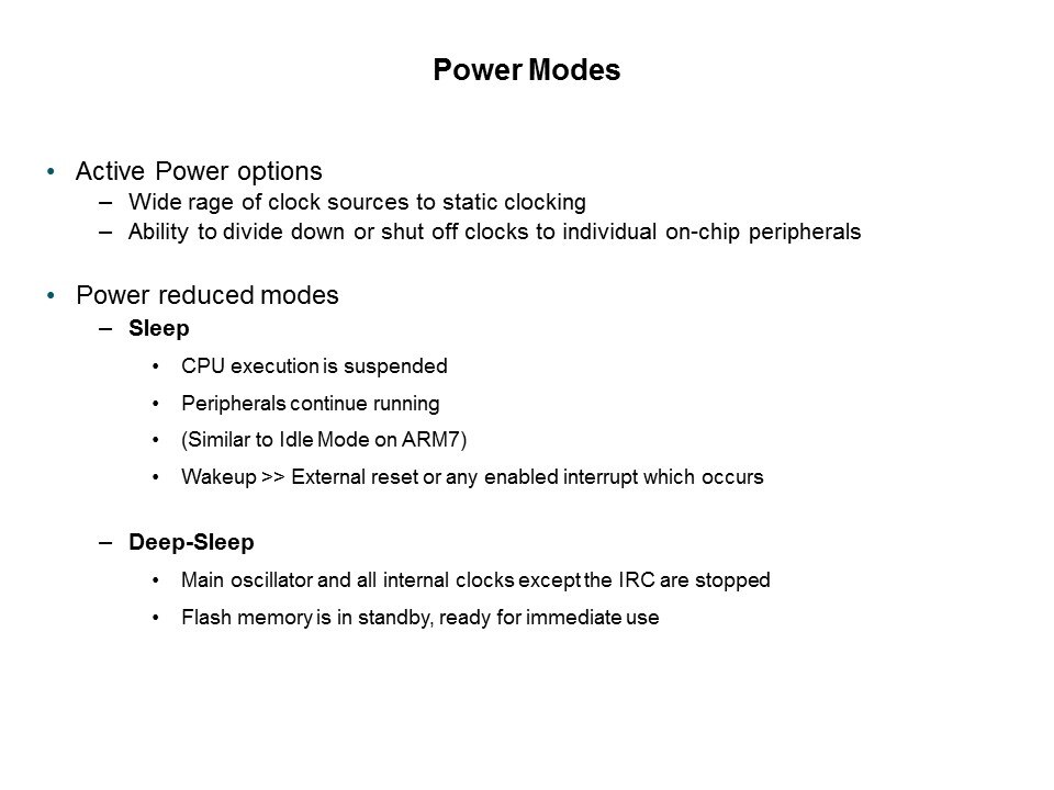 LPC1700 Microcontroller Slide 51