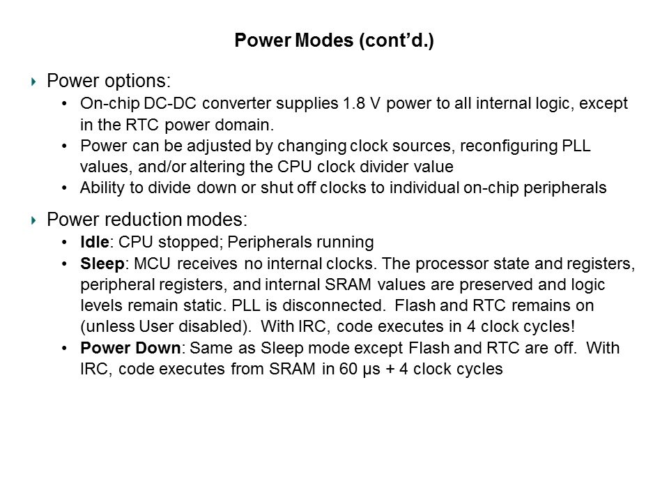 Power Modes 2