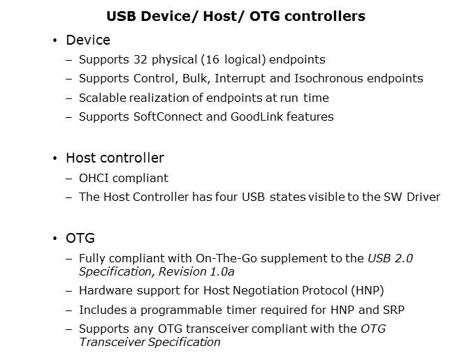 LPC29xx Microcontrollers Slide 62