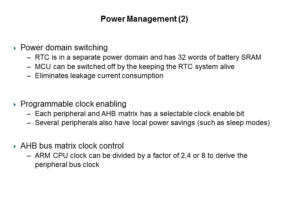 power domain switch