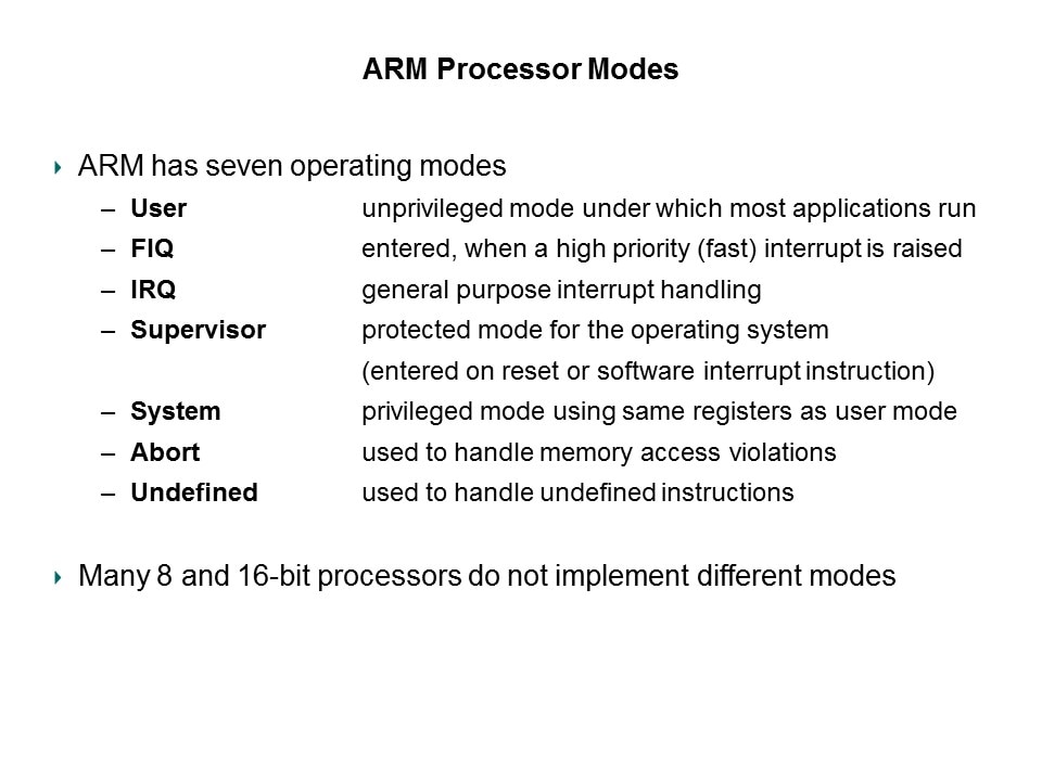 Migrating from 8/16-bit MCUs to 32-bit ARMs Slide 17