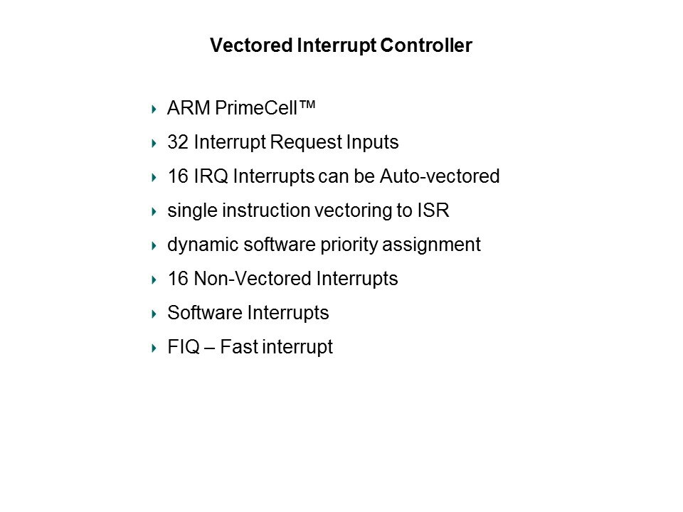 Migrating from 8/16-bit MCUs to 32-bit ARMs Slide 30