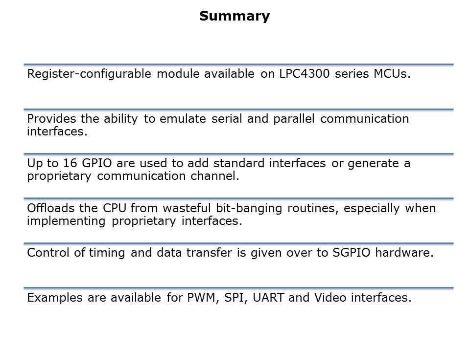 Serial GPIO Peripheral Slide 12