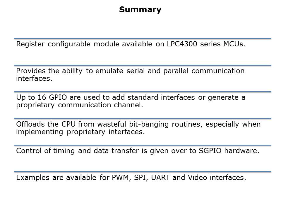 Serial GPIO Peripheral Slide 12