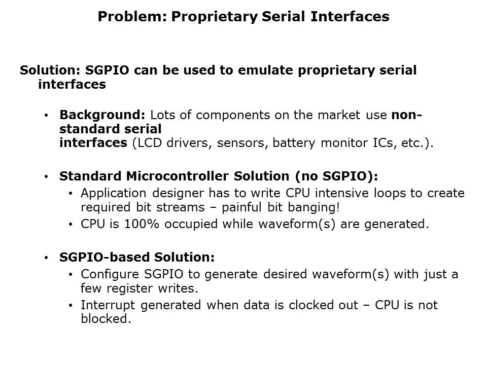 Serial GPIO Peripheral Slide 7