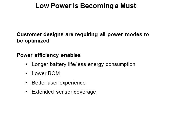 low power