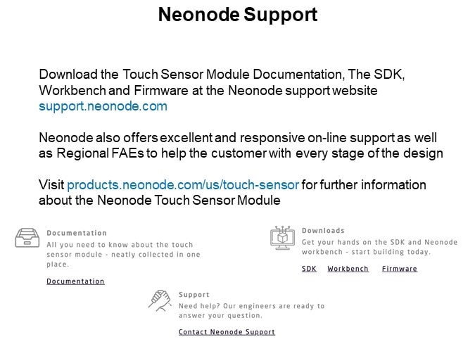 Neonode Support