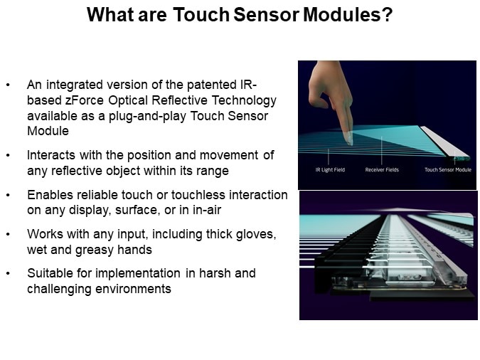 What are Touch Sensor Modules?