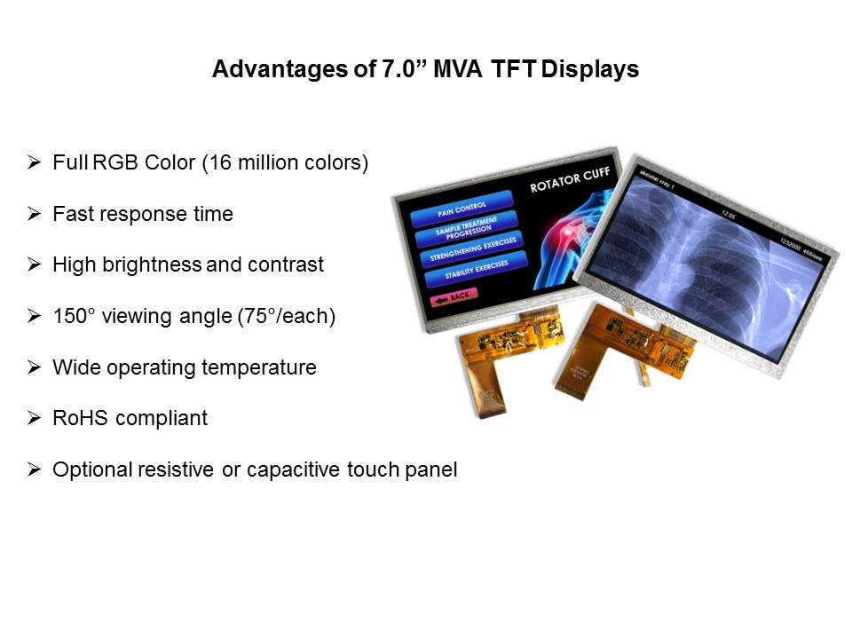 7' MVA TFT Display Slide 5