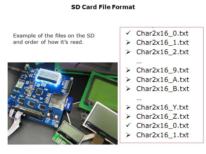 NHDev LCD Development Board Slide 7