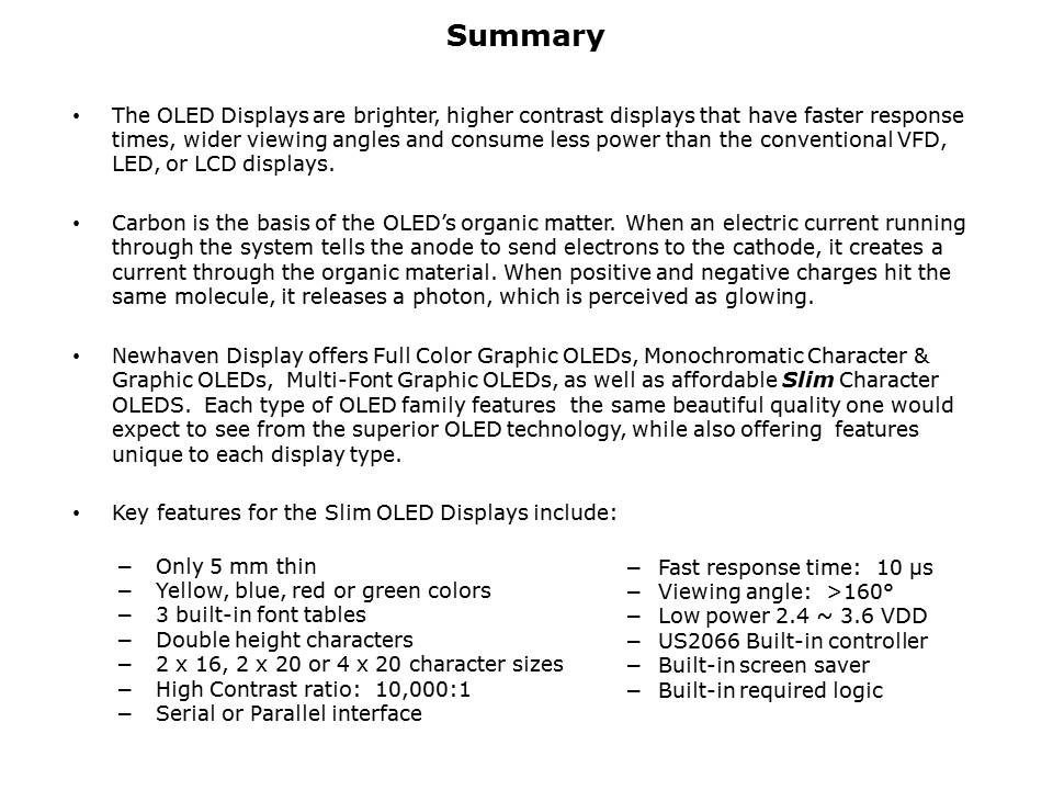 Slim OLED Displays Slide 7