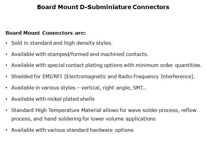 D-Sub Connectors Slide 11