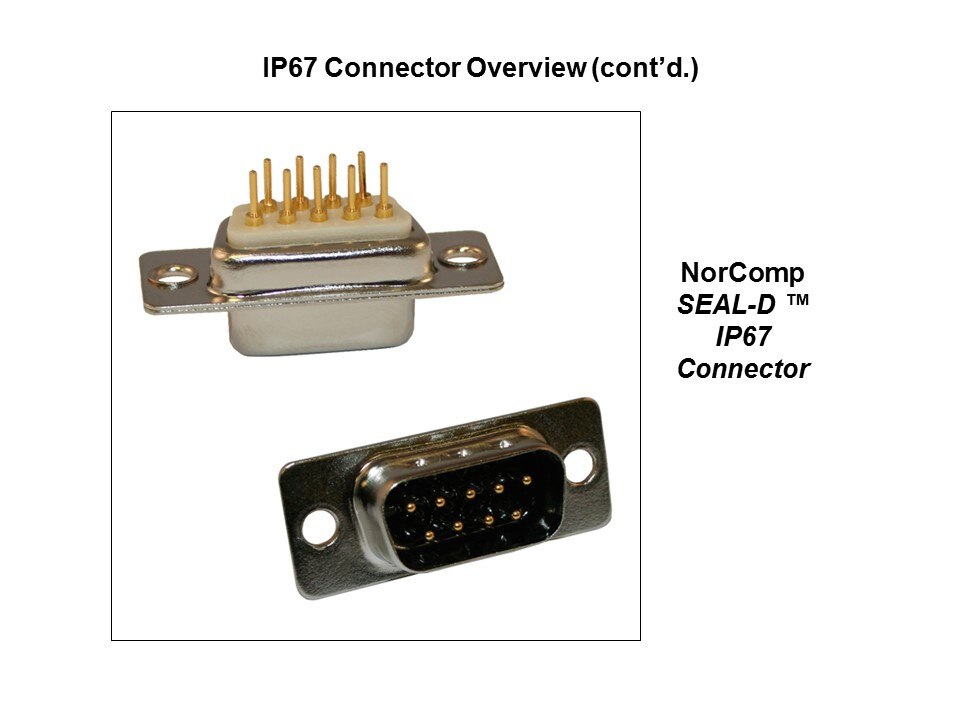 SEAL-D IP67 Connectors Slide 4