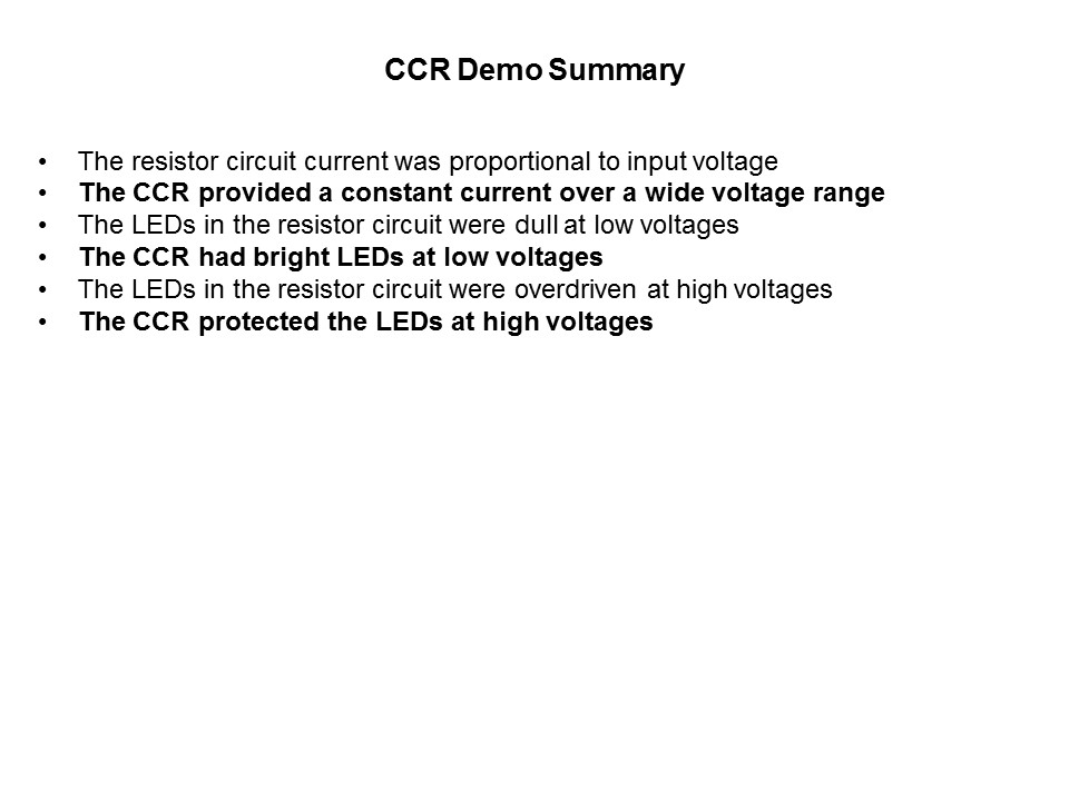 Constant Current Regulators Slide 18