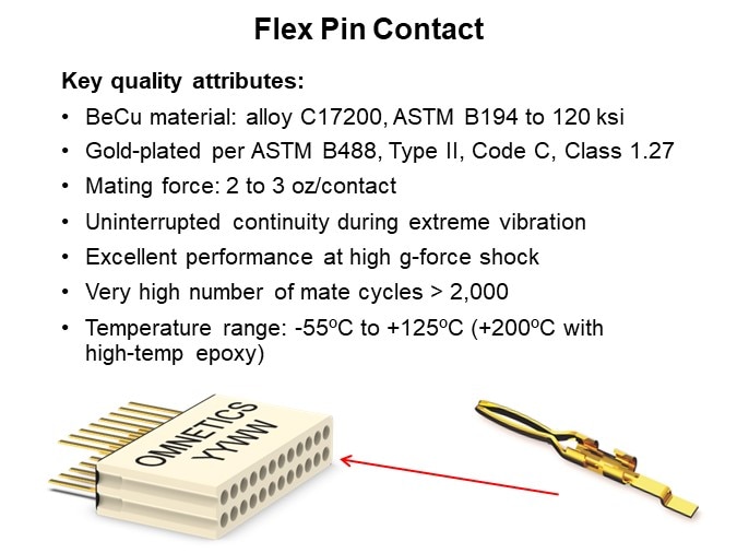 Flex Pin Contact