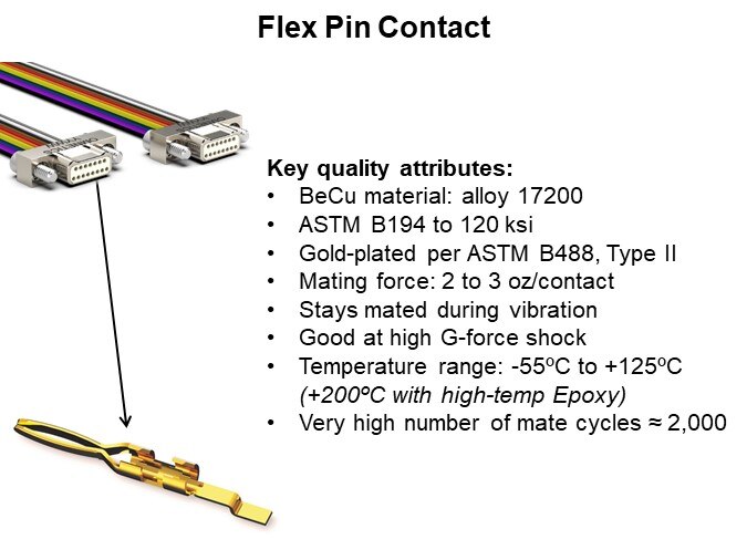 Flex Pin Contact