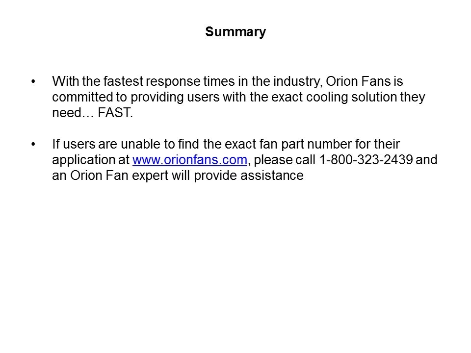 Fan Trays Slide 8