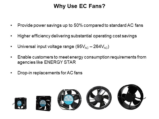 Image of Orion Fans Electronically Commutated (EC) Fans - Slide3