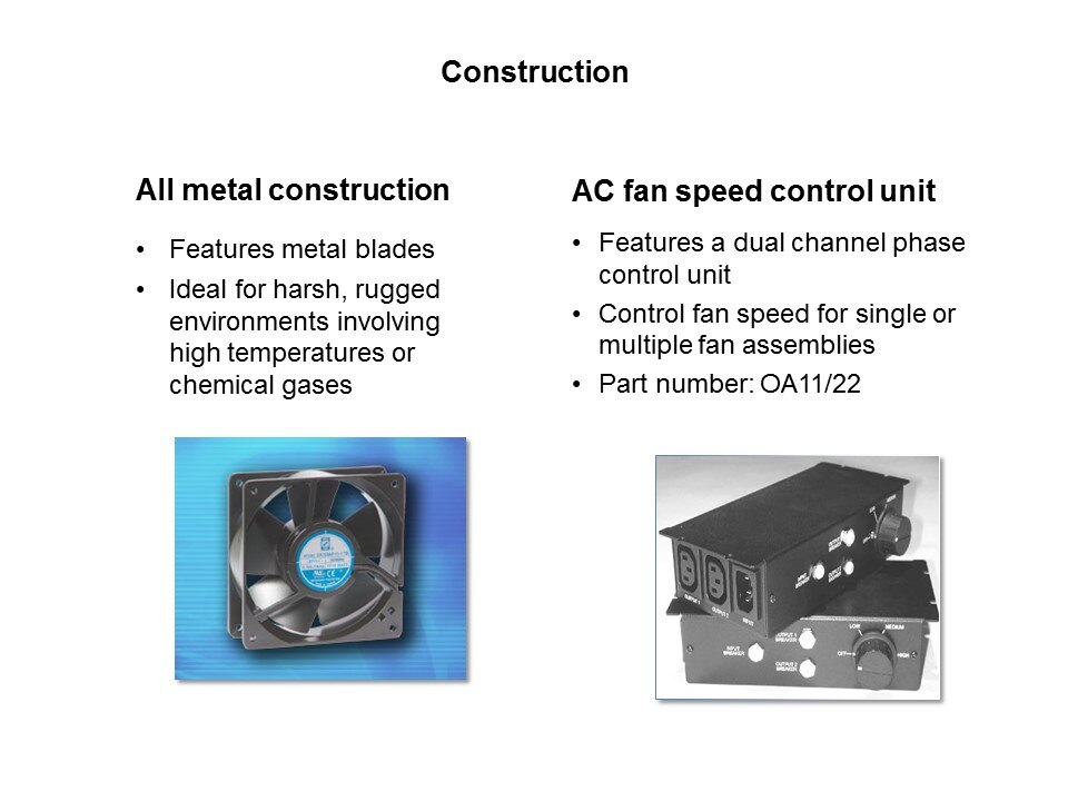 Specialty Fans Slide 3