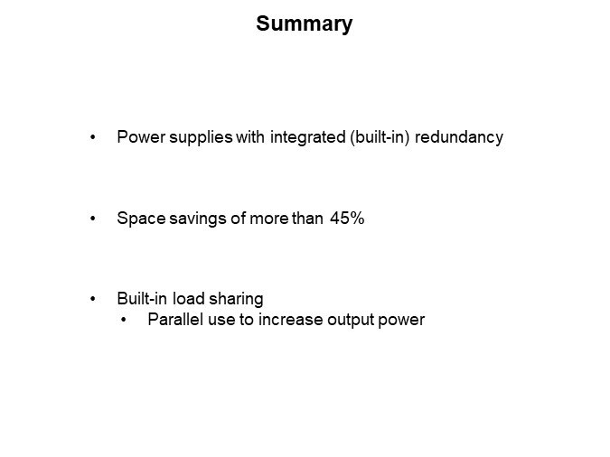 Image of PULS Power Supplies with Integrated Redundancy - Summary