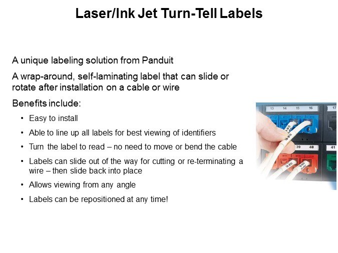 Laser/Ink Jet Turn-Tell Labels