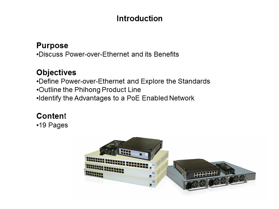 PoE Slide 1