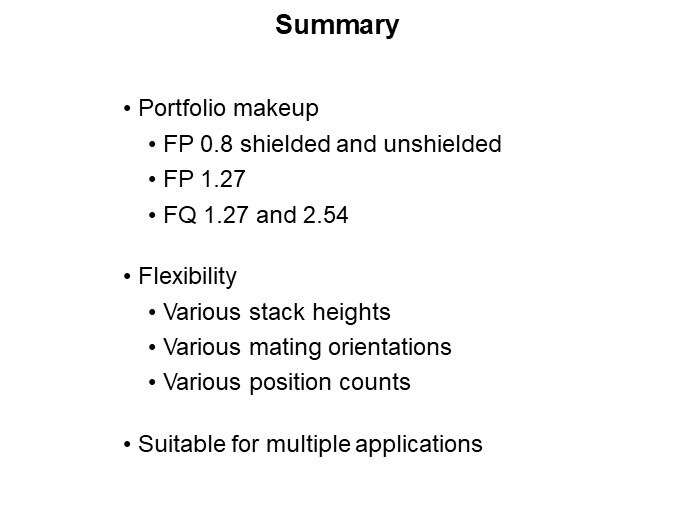 Summary