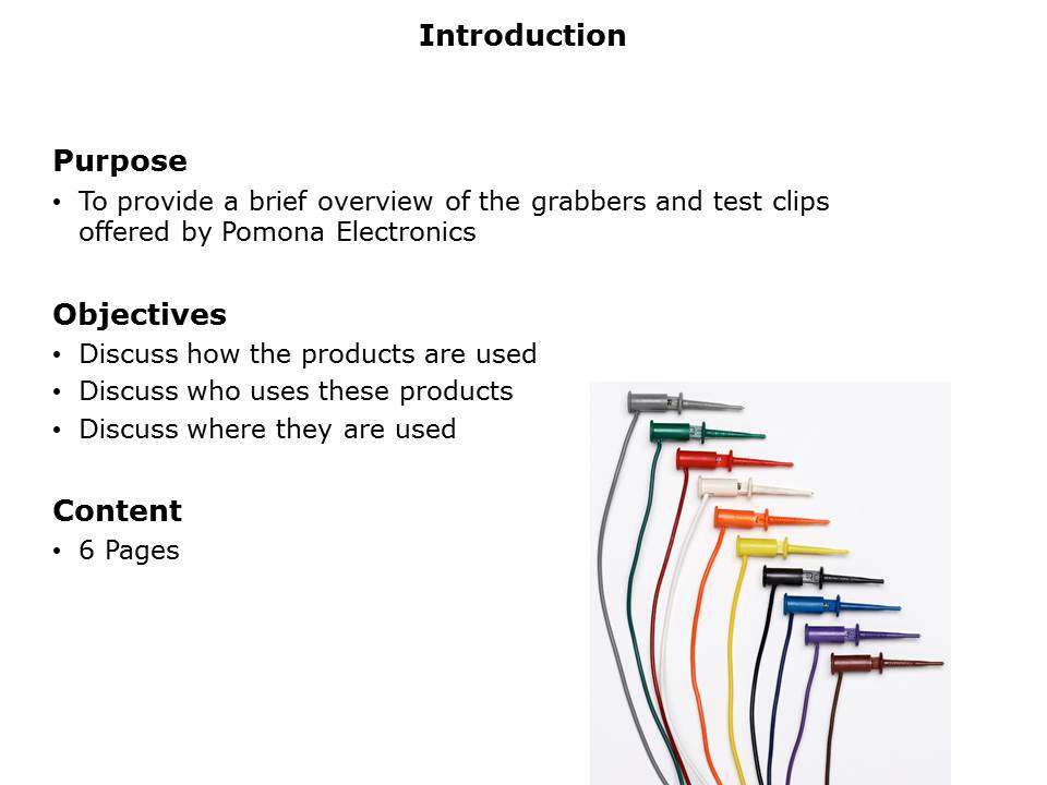 Grabbers and Test Clips Slide 1