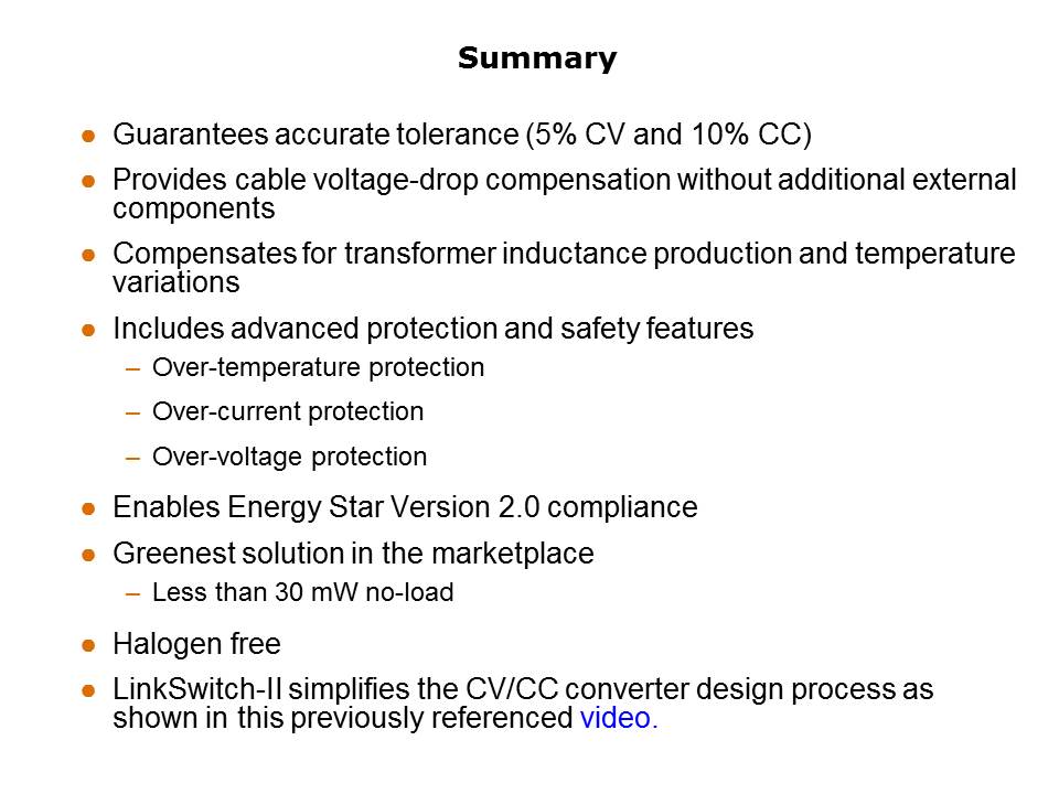 LinkSwitch-II Overview Slide 25