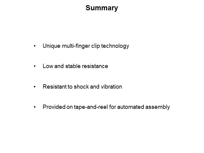 Image of PRECI-DIP Spring-Loaded Contacts - Summary