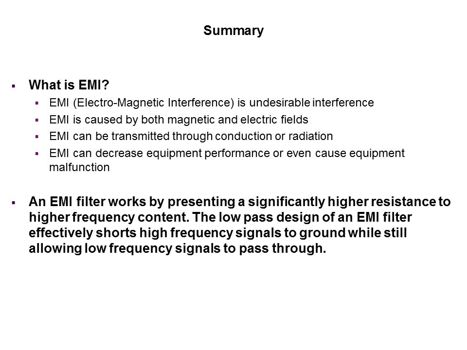 EMI Overview Slide 21