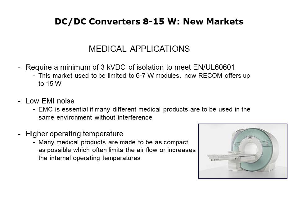 8-15 Watts DC/DC Converters Slide 7