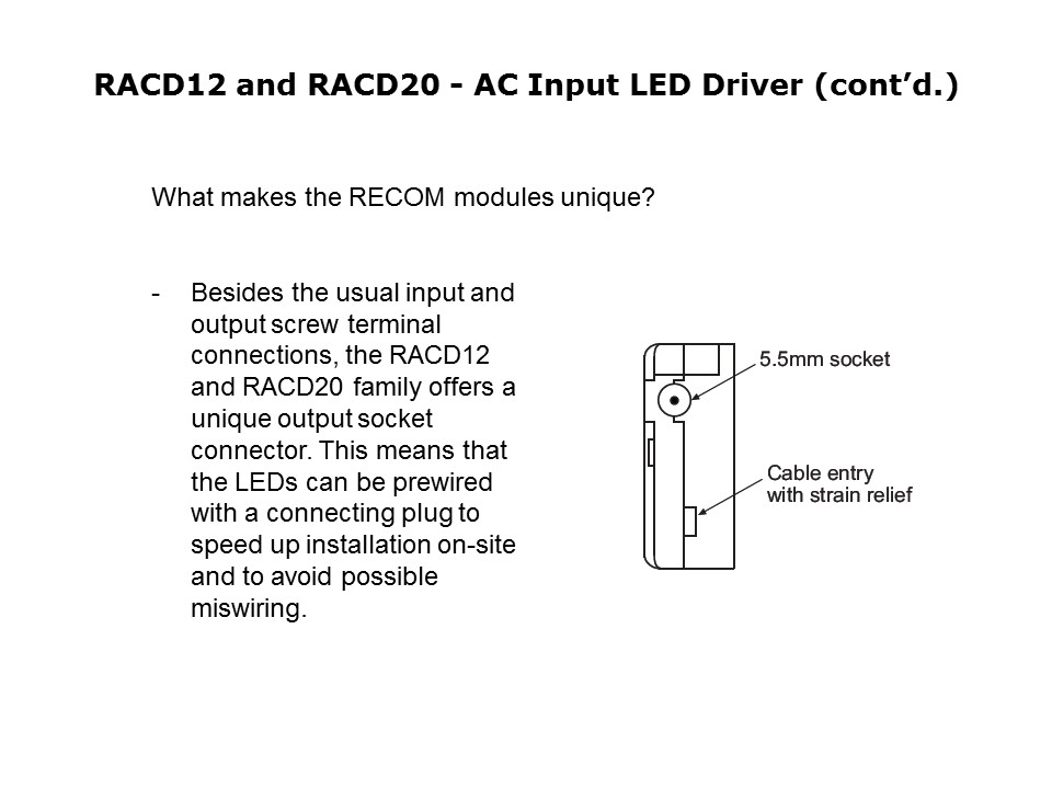 AC Input LED Driver Slide 8