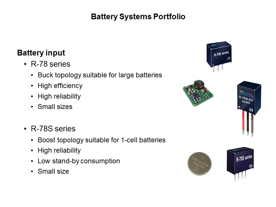 battery portfolio