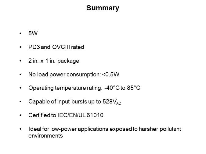 Image of RECOM Power RAC05-K/PD3 AC/DC Converter - Summary