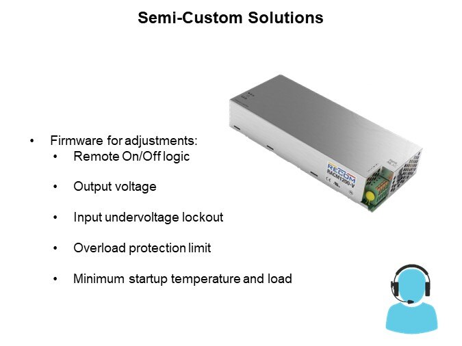 Image of RECOM Power RACM1200-V AC/DC Power Supply - Semi-Custom Solutions