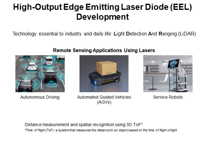 High-Output Edge Emitting Laser Diode (EEL) Development