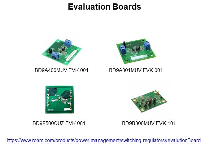 Evaluation Boards