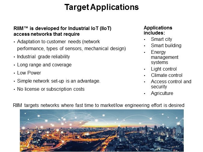 Target Applications