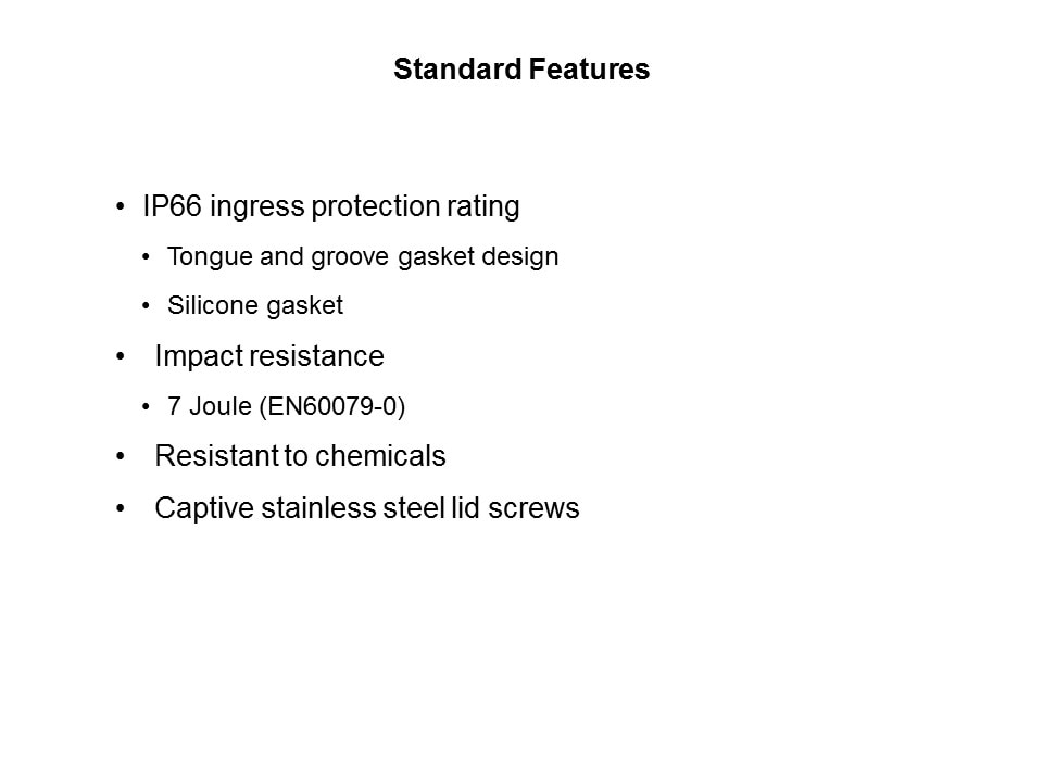 standard features