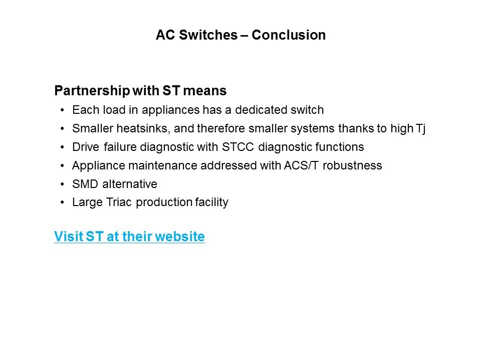 AC Switches Family - Part 2 Slide 15