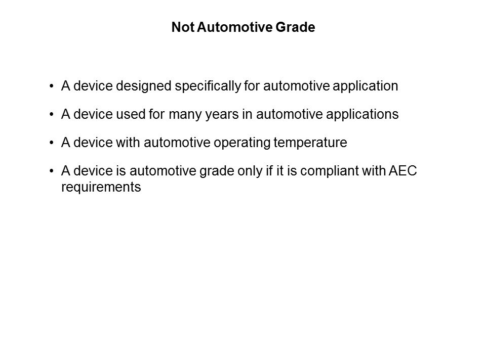 Automotive Grade Transistors and Discretes Slide 5