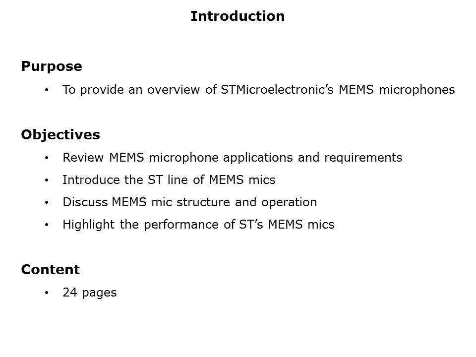 Digital MEMS Microphones Slide 1